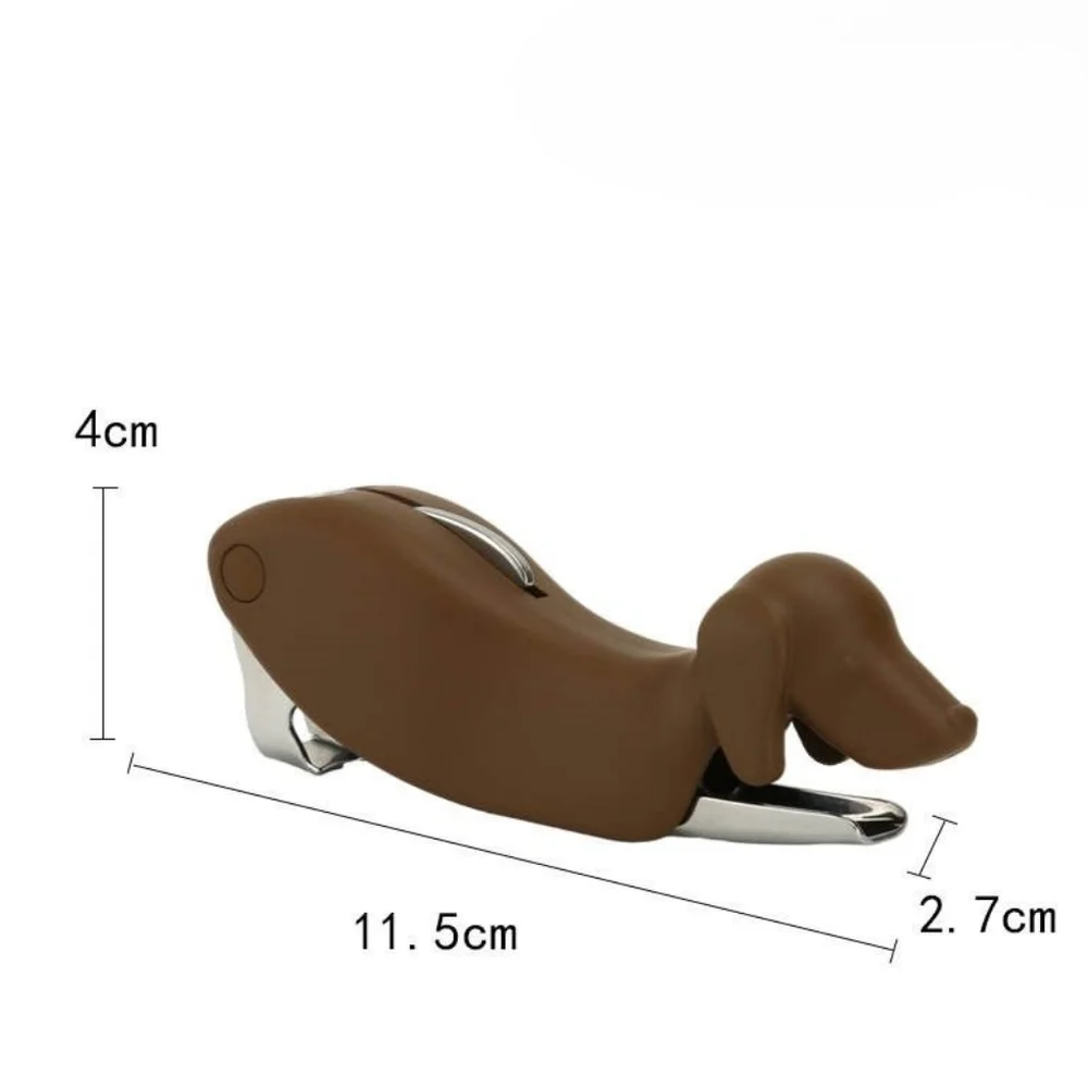 New In Box - Fred - Winer Dog Weiner Dog Dachshund Brown Corkscrew Wine Opener
